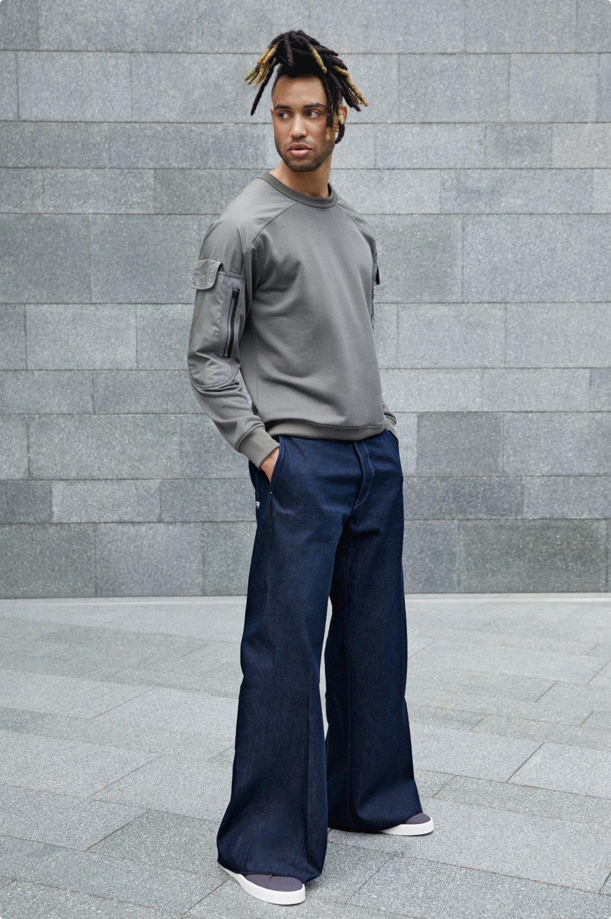 G-Star Blue Grip 36 Loose Jeans for Men Snoop Dogg Hardcore Denim Collection