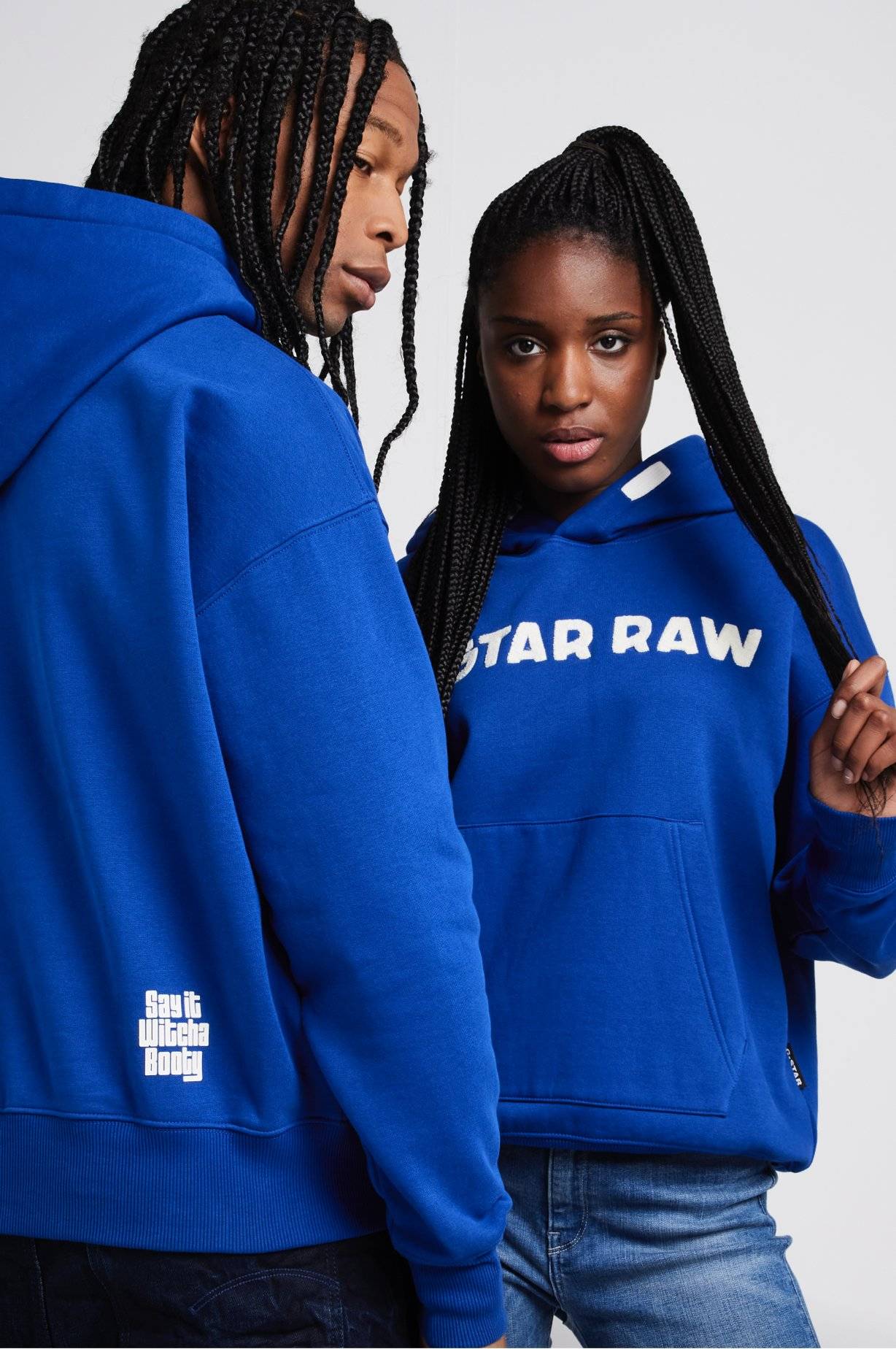 G-Star RAW Hoodies Say It Witch Booty Collection Snoop Dogg Collab