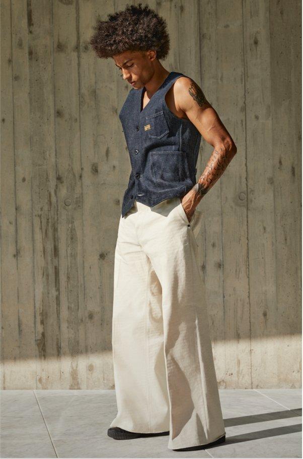 G-Star White Grip 36 Loose for Men Snoop Dogg Collection