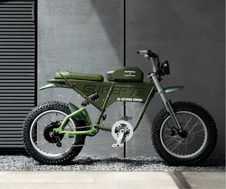 enkel Draaien desinfecteren Super73 E-Bike featured in true G-Star RAW style | Stories